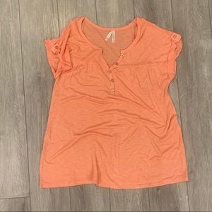 Coral Blouse